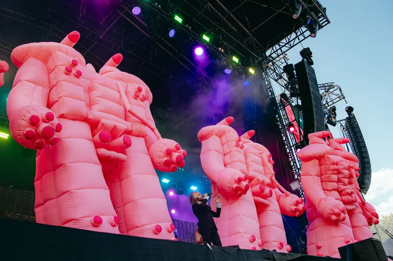 The Flaming Lips at Live at Preston Park