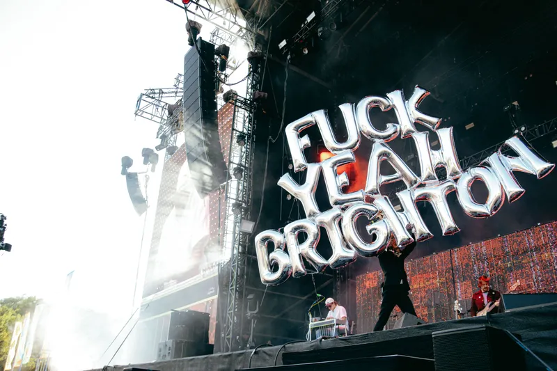 The Flaming Lips at Live at Preston Park